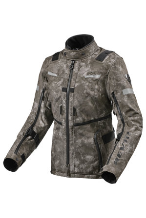 Rev'It! Sand 4 H2O MC-Jacka Dam Kamouflage/Brun 34