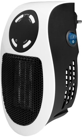 Eurom Heat Plug-in Varmevifte 220-240 V, med timer, Varme