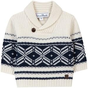 Tartine et Chocolat Jumper With Intarsia White 4 Years - Jumpers and knitwear - 4 years - White