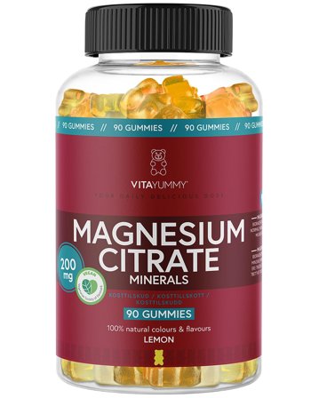 3 for 2 - VitaYummy Magnesium 90 stk, Helse & Madvarer, Mineraler, Magnesium
