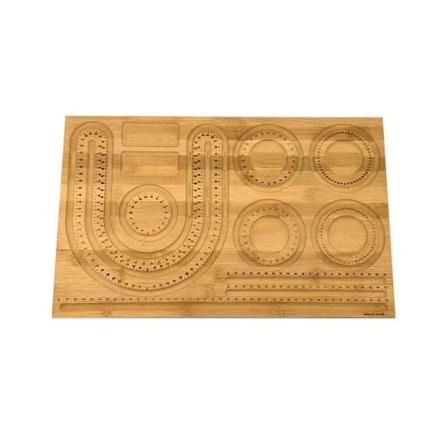 Tretreperleplate for smykkefremstilling