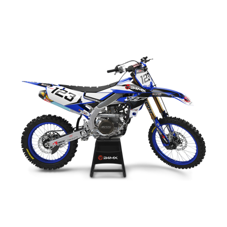 ENJOY 24MX Komplett Dekalkit med Nummerplåtsdekaler - Yamaha PW 50 1980-2025