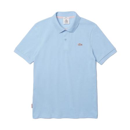 Lacoste Coton Stretch piqué polo blå, Herr Pikétröjor, Herr, Storlek: M