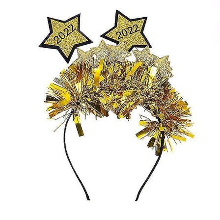 1 stk Hodebånd med sløyfe for nyttår, julaften, nyttårsaften