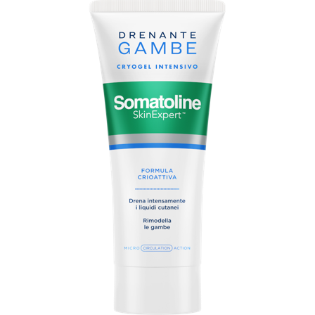 Somatoline Drenante Gambe Cryogel Intensivo 200ml: Riduci
