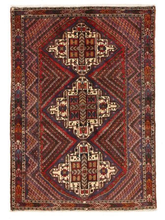 Shahrbabak Teppich Handgeknüpft 138X193