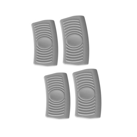 Silikoninen Avustava Kahvanpidike Lämpöeristetty Kuuma Kattilan Kahvan Peitehiha Kahva Valurautaisille Wokieille, Pannuille, Griddleille, 