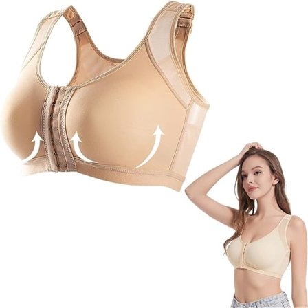 Multifunksjonell BH Full Dekning BH BEIGE S