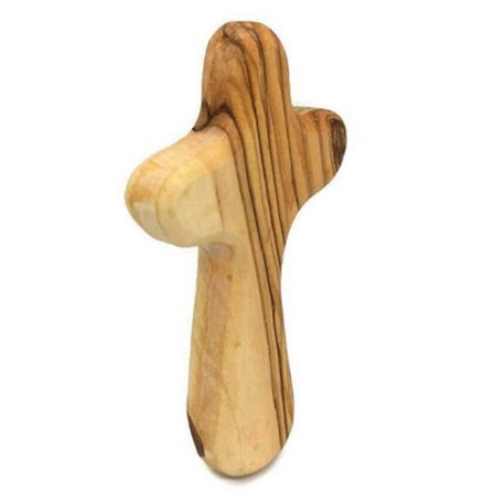 Tre Kors Dekor - Cross My Heart Emosjonell Støtte Lommeklem Håndholdt Kors