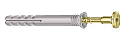 Z 21400560 Sømplugs 200-pak Hvid, 5/40/60 mm, Befæstelse