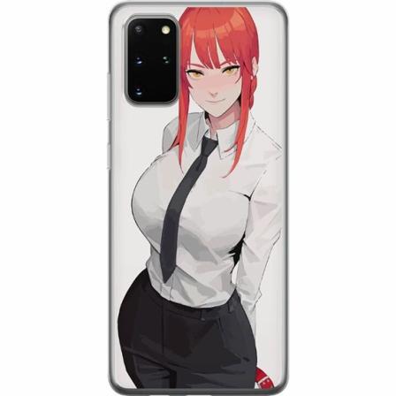 Samsung Galaxy S20+ Genomskinligt Skal Makima Chainsaw Man