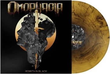 Rebirth in black - gold marble vinyl OMOPHAGIA