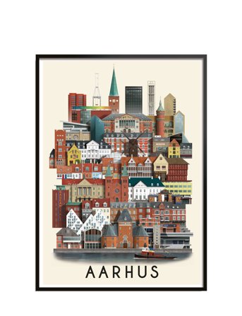 Martin Schwartz | Aarhus Standard Poster | 50X70CM