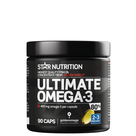 Star Nutrition Ultimate Omega-3 80% 90 kapsler - Bodyman.dk
