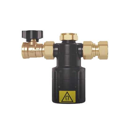 Defangatore magnetico Rubinetterie Bresciane per caldaie a condensazione