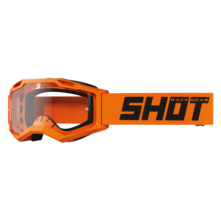 Gafas de Cross Niño Shot Rocket 2.0 Naranja neón