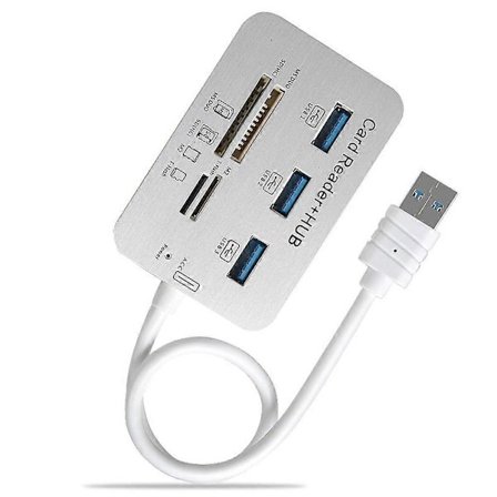 USB HUB 3.0 USB Splitter 3 Porte Extender Multi USB Forlænger Flere 3 0 Hub SD-Kortlæser USB3.
