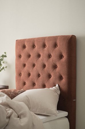 Jotex - Sengegavl 90 Cm Rustrød - SKENE - Kjøp Sengegavler hos Jotex