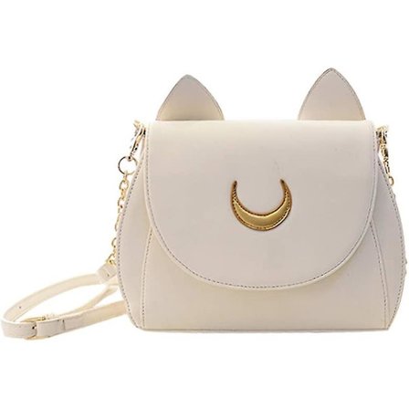 Dametasker Skuldertaske PU Læder Kawaii Sød Kat Form Skuldertaske Casual Tasker