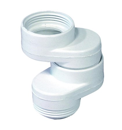 Purus 8075301 Sovitinliitäntä Epäkesko c/c 0-50, Sisätilaviemäri