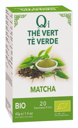 Qi Tè Verde Matcha Bio 40g