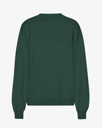 Organic Oversized Crew - Emerald Green 2XL