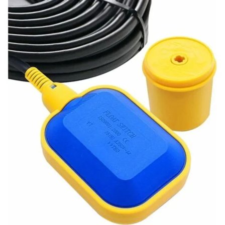 【PP】TS-2M Flydekontakt Automatisk Vandstandskontrol, Niveauregulator med Kabel til Pumper