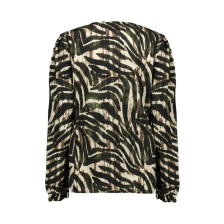 Geisha shirt , Zwart , Dames , Maat: L