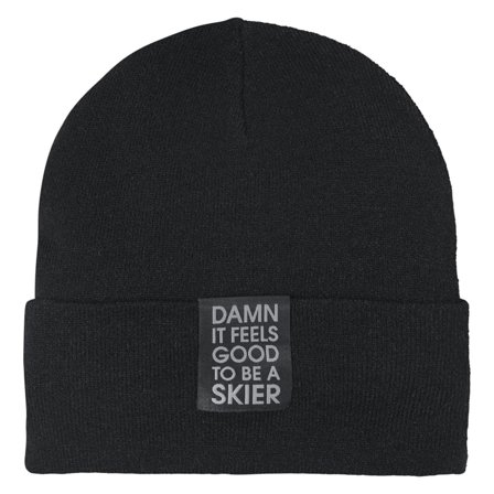 Elevenate Skier Beanie beanies Black ONESIZE