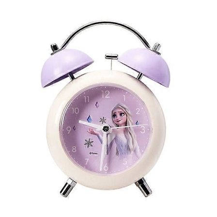 Elsa Anna Frost Vækkeur Studenter Tegneserie Sengelampe Pigeværelse Dobbelt Vækkeur[HK]