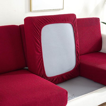 Ren Farge Tykk Elastisk Sofadekke Moderne Minimalistisk Sofa