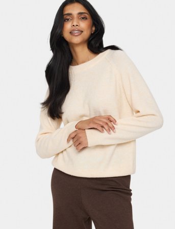 Saint Tropez Garbiesz Pullover - Cream - M