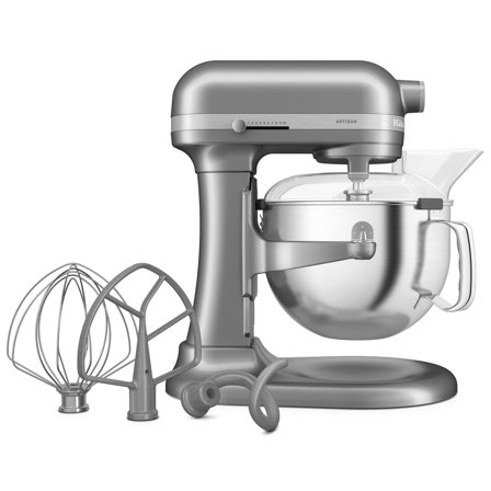 Kitchenaid Artisan 5KSM60SPX yleiskone nostettavalla kulholla 5,6 litraa, contour silver