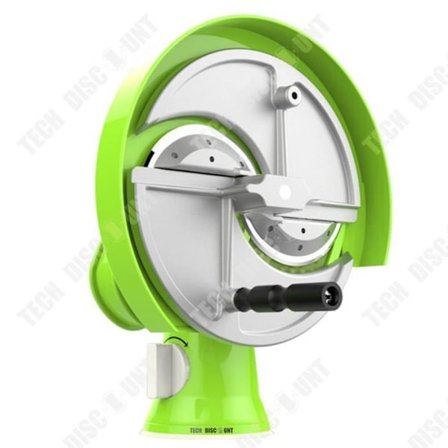 Frugter og grøntsager skærer - TD - Multifunktionel - ABS + Aluminium - 2,4 kg - Grøn farve