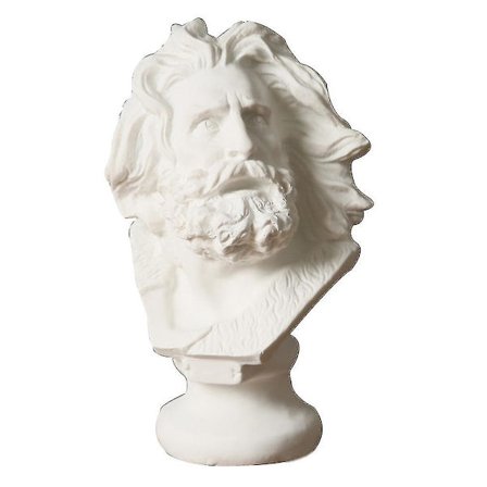 Harpiksfigur Klassisk Gresk David byste Statue Figur Skulptur