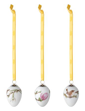 Hammershøi Easter Påskhänge 2021 H4,7 3 St. Home Decoration Easter Decoration Multi/mönstrad Kähler