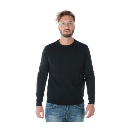 Emporio Armani, sweatshirt Zwart, Heren, Maat:S