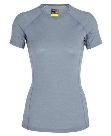 Icebreaker Wmns 150 Zone Crewe Gravel