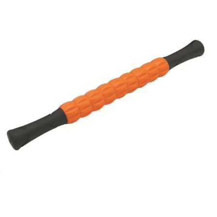 Massage Stick Roller för djupvävnad med 360gear muskelrulle för smärtlindring massage ömma kramper(Orange)