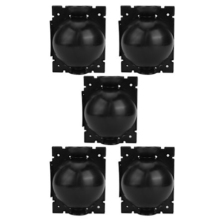 5 sæt genanvendelige planteforankringsanordninger podeforplantningsdyrkningsboks havetilbehør sort