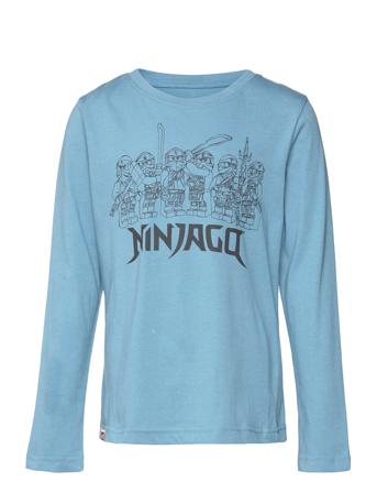 T-Shirt Ls T-shirts Long-sleeved T-shirts Blå Lego Wear