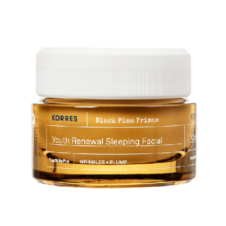 Korres Black Pine Primus Youth Renewal Sleeping Facial Night Cream Nattcreme Dam 40 ML