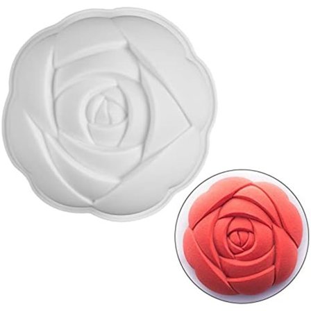 Lekkasjesikker Non-stick Silikonkakeform Bakeform Bakeform for Julejubileum Bursdagskake, Brød, Muffins, Br