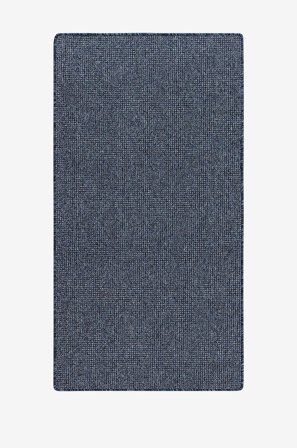 KM Home - Maskinvävd matta Titan - Blå - Lugg & ryamattor - 80X250 - Från Homeroom