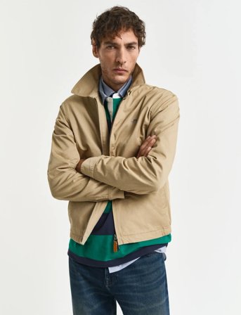 GANT Cotton Windcheater Jacket - Beige - XXXXL