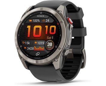 Garmin fenix 8 Pro, 51mm, AMOLED, LTE Graphite - Fyndvara - Avancerad sportklocka med LTE- & satellitanslutning