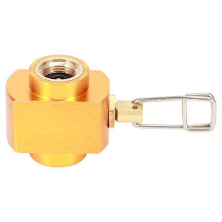 G1/4 DN8 Udendørs Camping Komfur Adapter Gas Påfyldningsventil Adapter Gaskomfur Tilbehør