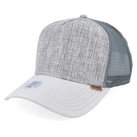 Djinns - Grå trucker Keps - Suelin Grey Trucker @ Hatstore