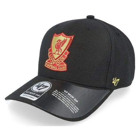 47 Brand - Football Svart adjustable Caps - Hatstore Exclusive x Liverpool MVP Dp Cold Zone Black Adjustable @ Hatstore