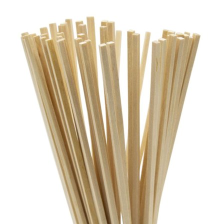 Sockervadds Sticks - 280mm X 3.5mm X 3.5mm - Olika Förpackningsstorlekar
